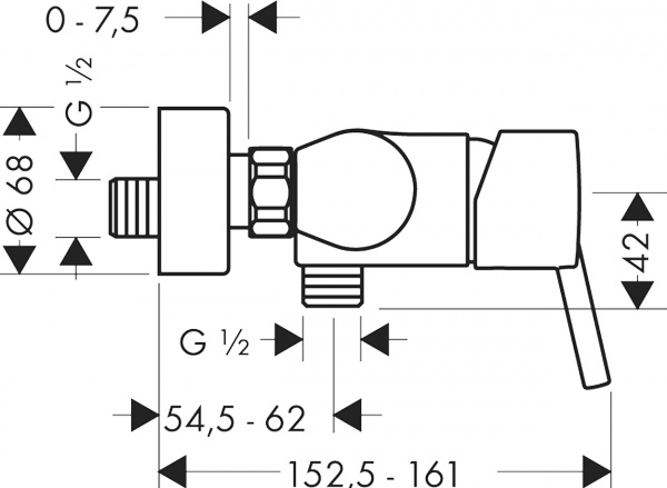  Hansgrohe Talis S 32620000  