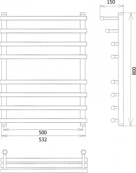    F primo 80/50 1" - 3/4" - 1/2"  