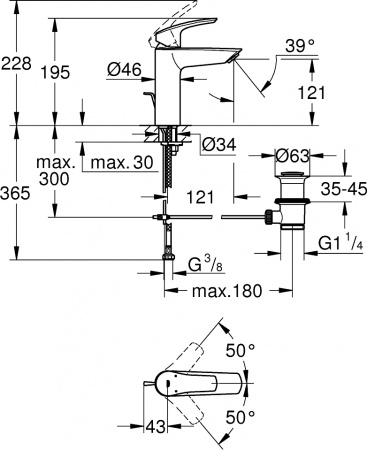  Grohe Eurosmart 23322003  
