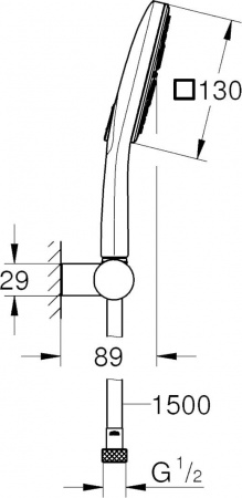   Grohe Rainshower SmartActive 26588000