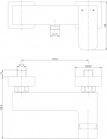  Aquanet Cubic SD90447  