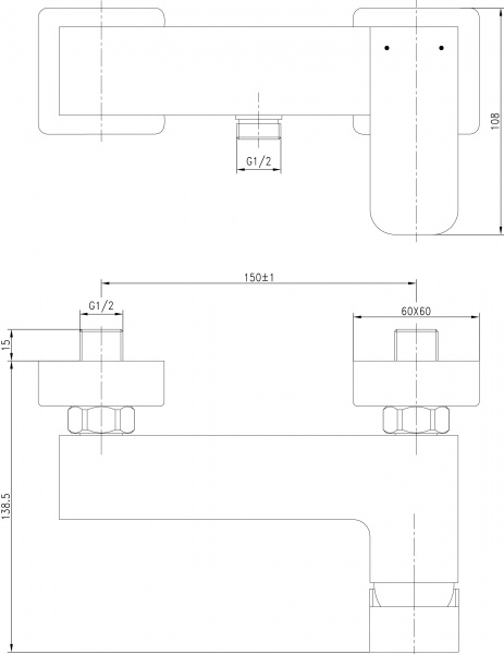  Aquanet Cubic SD90447  