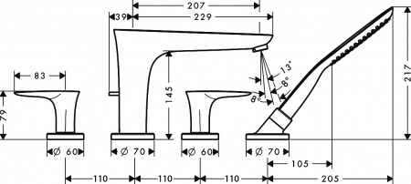  Hansgrohe PuraVida 15446000   