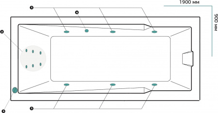   Marka One Raguza 011990 , 190x90