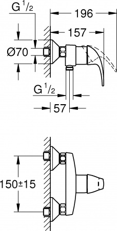  Grohe StartCurve 23767000  