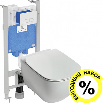 ��������  ������ ��������� Ideal Standard Tesi T355101 ������������ + ������� ����������� ��� �������� Ideal Standard ProSys Eco Frame 2.0 R0464AC � �