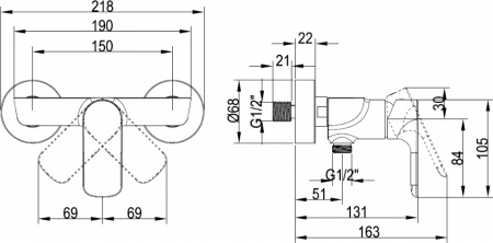  Villeroy & Boch O.novo TVS10400100061  