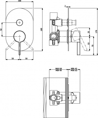  Villeroy & Boch Dawn TVS10600400061   ,    