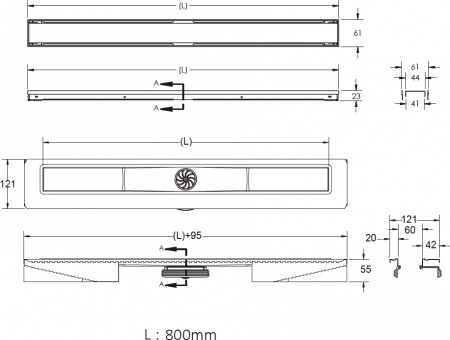 ������� ����� Berges Wasserhaus B1 Antik 092126 80 ��