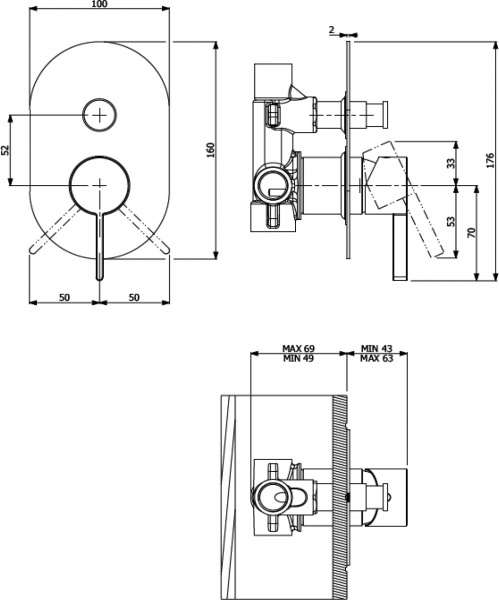  Villeroy & Boch Dawn TVS10600400061   ,    