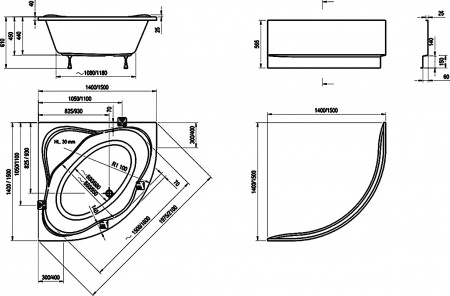   Ravak New Day 150150,  