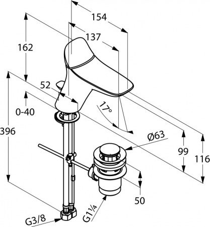  Kludi Ambienta 530230575  