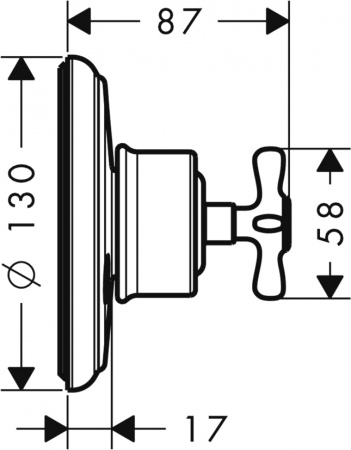  Axor Montreux Trio/Quattro 16830820   ,  