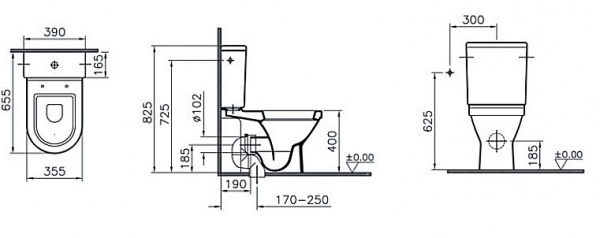 - VitrA S50 9736B003-7200