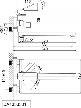  D&K Altportel Rhein DA1333301 