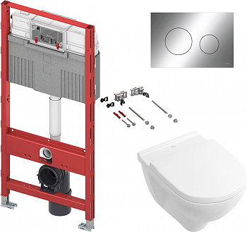     Villeroy & Boch O.novo 5688 H1 01 alpin,   +     TECE TECEprofil 9380014 +     TECE TECEprofil Uni 2.0 93003020 +  