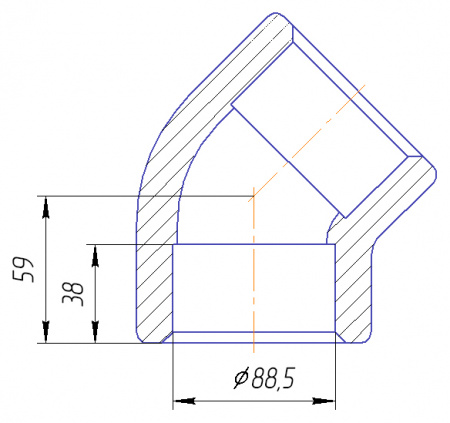  Kalde 3212-elb-900045 45 90 
