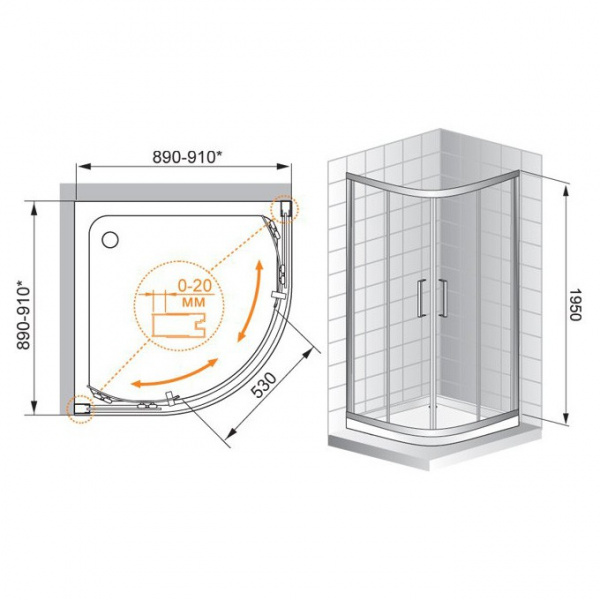   Cezares Porta R2 90 C Cr IV