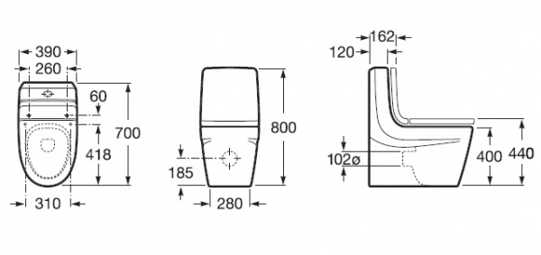    Roca Khroma 341650000
