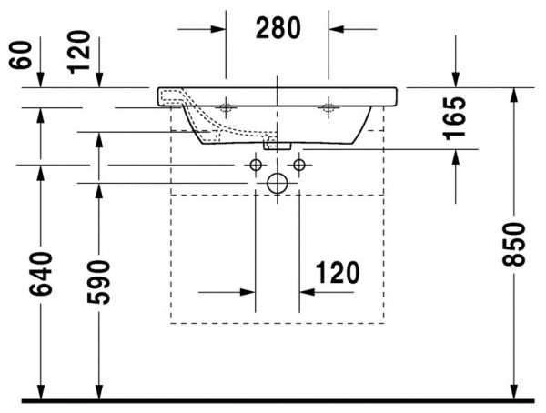  Duravit DuraStyle 232065