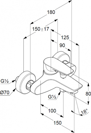  Kludi Pure&Solid 346810575    