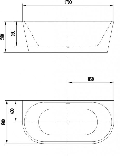   Art&Max AM-206-1700-800 170x80