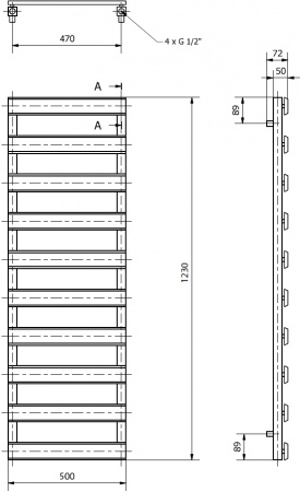   Luxrad Scala New 065477 12350 R, ,  selmo smart