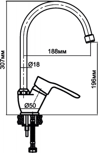  Aquanet Elements SD20065   