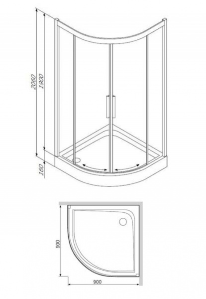   Am.Pm Like Twin Slide 90x90