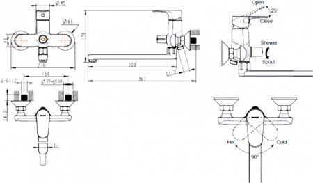  Bravat Alfa F6120178BC-01L , 