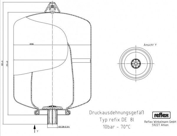 Reflex Refix DE 8 (10 ���), ��� ���������������� ����������, ���.7301000