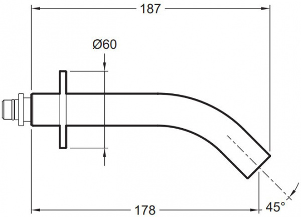 Смеситель Jacob Delafon Grands Boulevards E25404-CP для раковины с внутренней частью, 2 ручки
