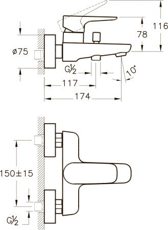  VitrA X-Line A42324EXP    