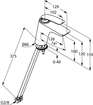  Kludi Balance 520269175  