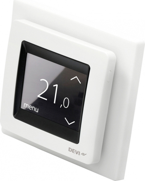 Терморегулятор Devi Touch polar white белый Терморегулятор Devi Touch polar white белый