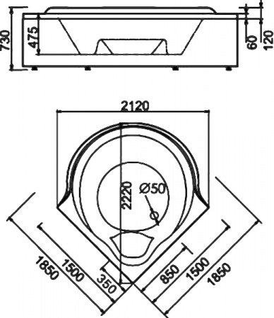  Gemy G9088 K 185x185