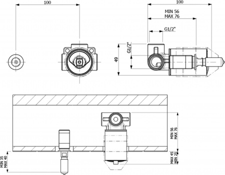  Villeroy & Boch Dawn TVW10619A15361   ,  