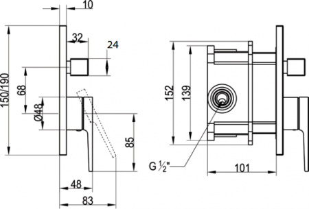  Villeroy & Boch Liberty TVS10700500061    