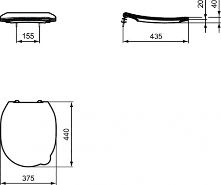  Ideal Standard Contour S312801 