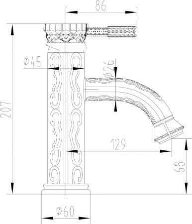  Lemark Jasmine LM6606ORB  