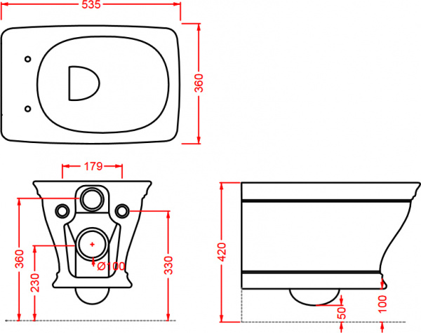   ArtCeram Civitas CIV001 grigio acquarello