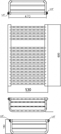����������������� ������������� Luxrad Regular G Plus 064079 60�53 R, �����, �������������� selmo pad
