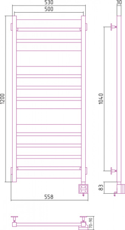 ������������� ����������������� ������� ��������� 1200�500 ����� (KTX-3) ������� �����������