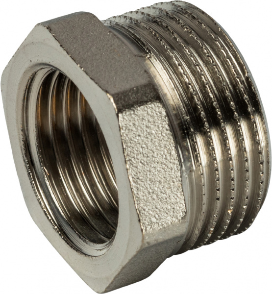 Футорка Stout SFT-0029 3/4"x1/2" никелированная Футорка Stout SFT-0029 3/4"x1/2" никелированная