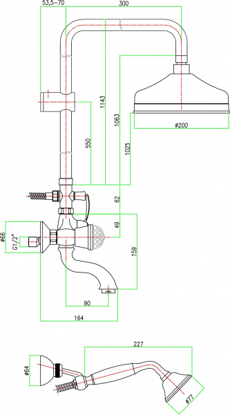 ������� ������ Fiore XT Sky 17CR0615