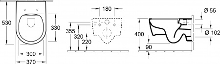 ������ ��������� Villeroy & Boch Avento 5656RS01 ���������� �����, ������������