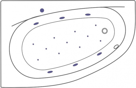   Excellent Kameleon WAEX.KML17.RELAX 170x110 L