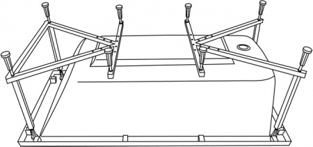 Акриловая ванна Excellent Sekwana 170x75 Акриловая ванна Excellent Sekwana 170x75