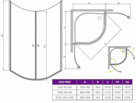 ������� ������ Radaway EOS PDD 80 ��������