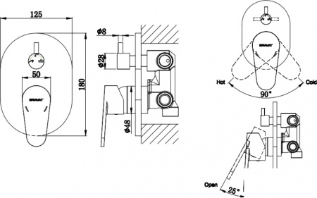  Bravat Eler FB848238CP-3-RUS   ,    